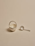 Antique Wedgwood Creamware Basket and Ladle, Circa 1820