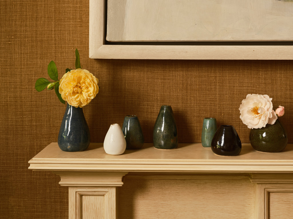 Ceramic Pebble Vases (Assorted set of 3)