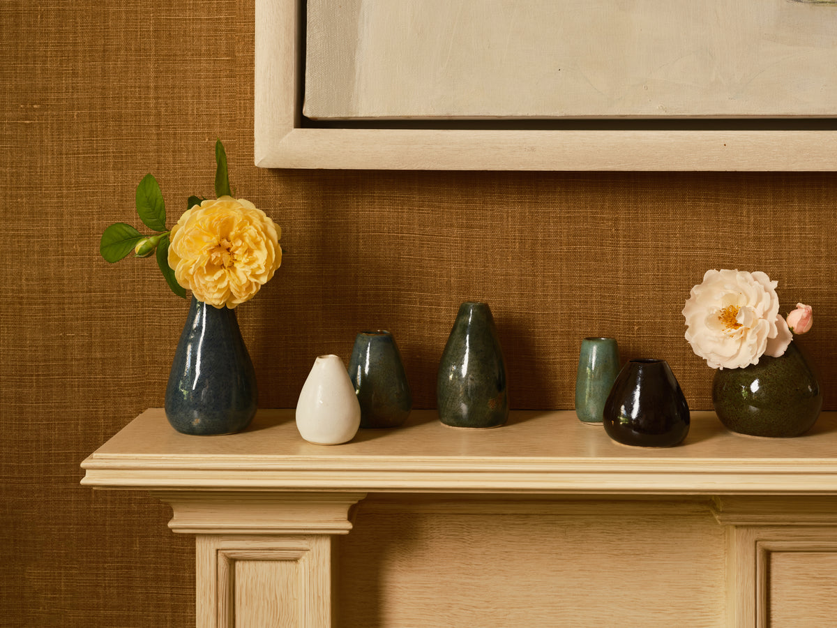 Ceramic Pebble Vases (Assorted set of 3)