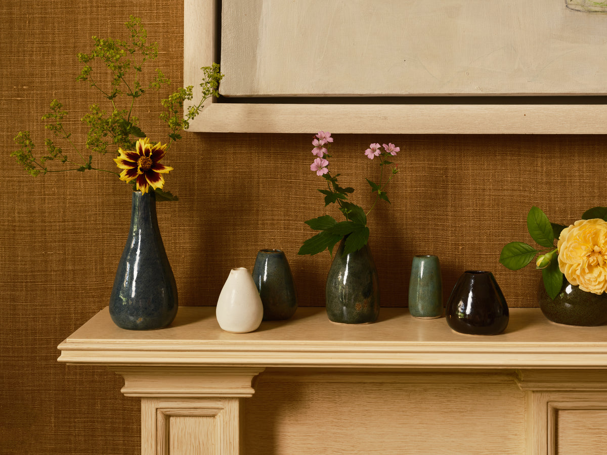 Ceramic Pebble Vases (Assorted set of 3)