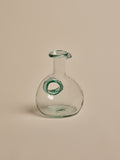 Clear and Green Doughnut Carafe Small