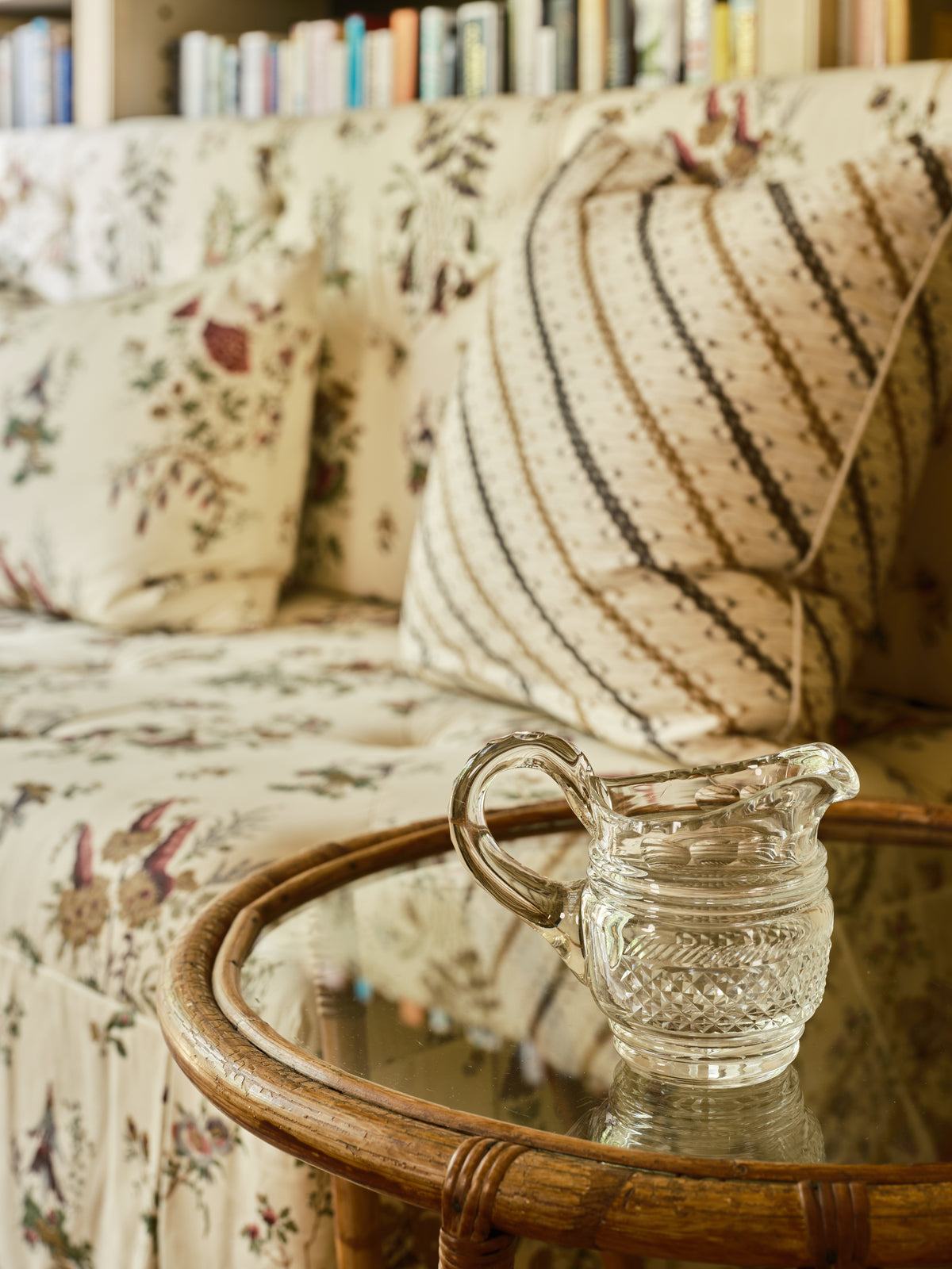 Vintage Cut Glass Jug