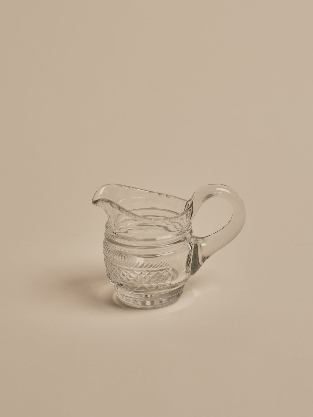 Vintage Cut Glass Jug