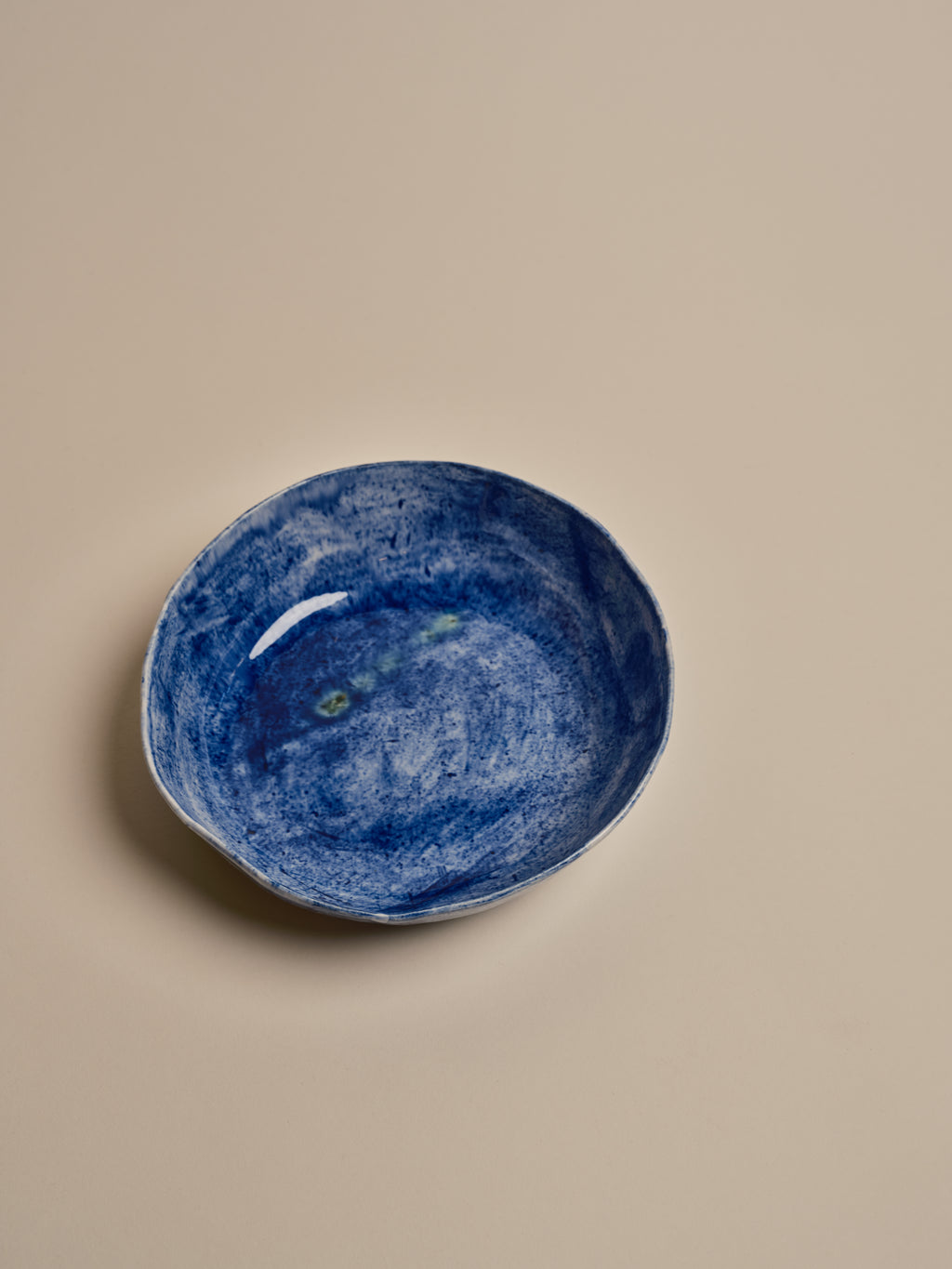 Denim Glaze Pasta Bowl