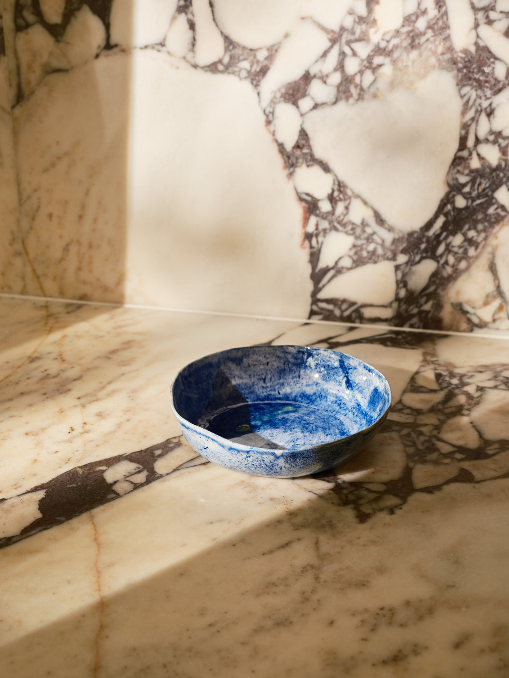 Denim Glaze Pasta Bowl