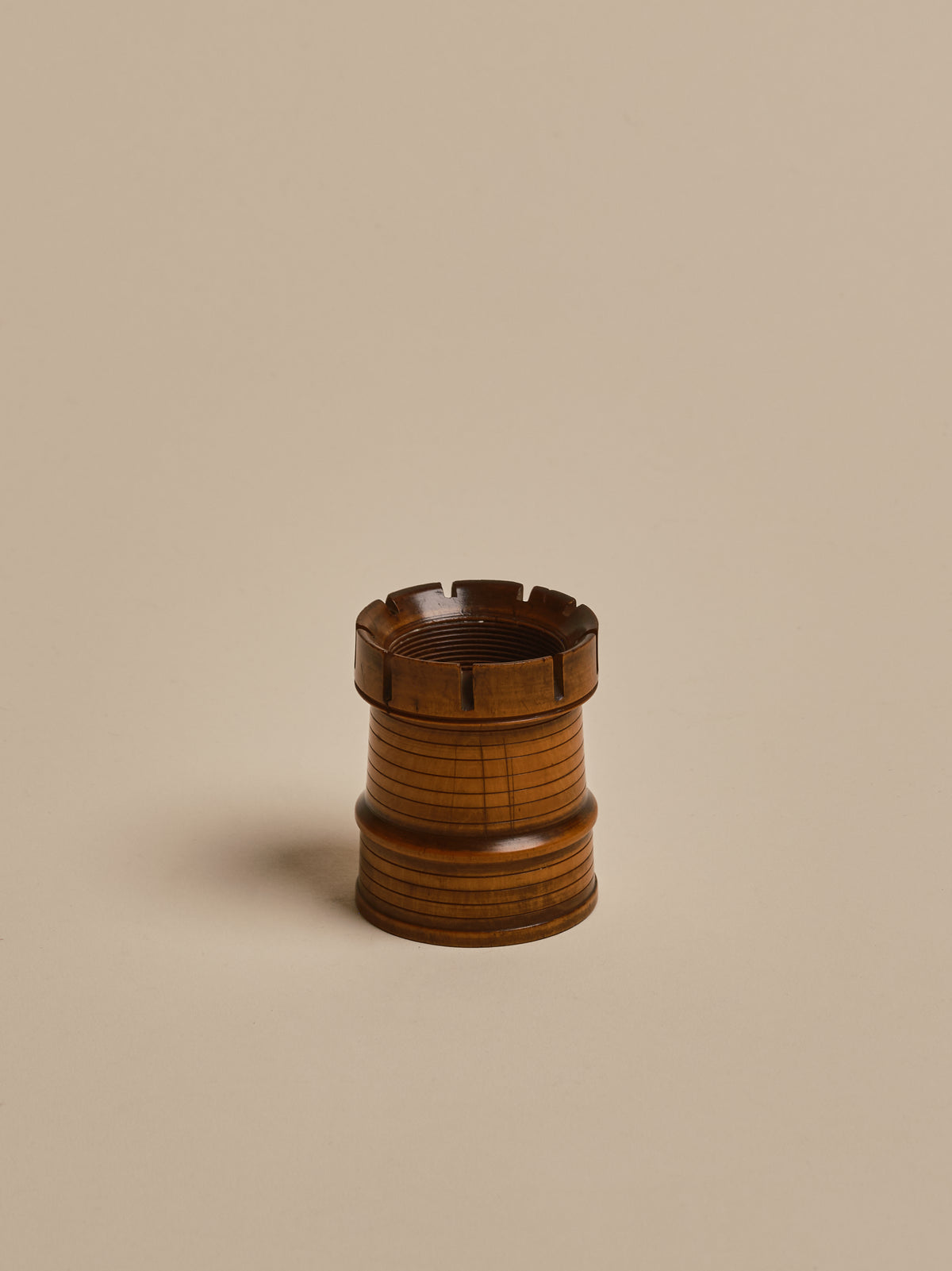 Late 19th Century Victorian Boxwood Dice Shaker