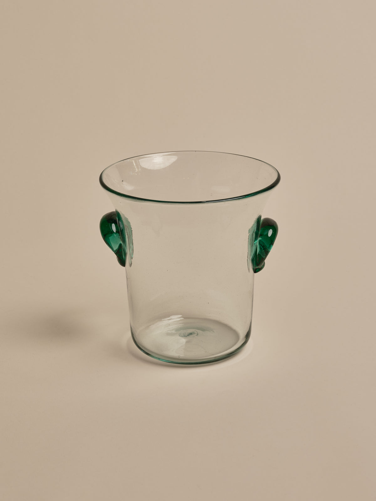 Ice Bucket: Clear & Green