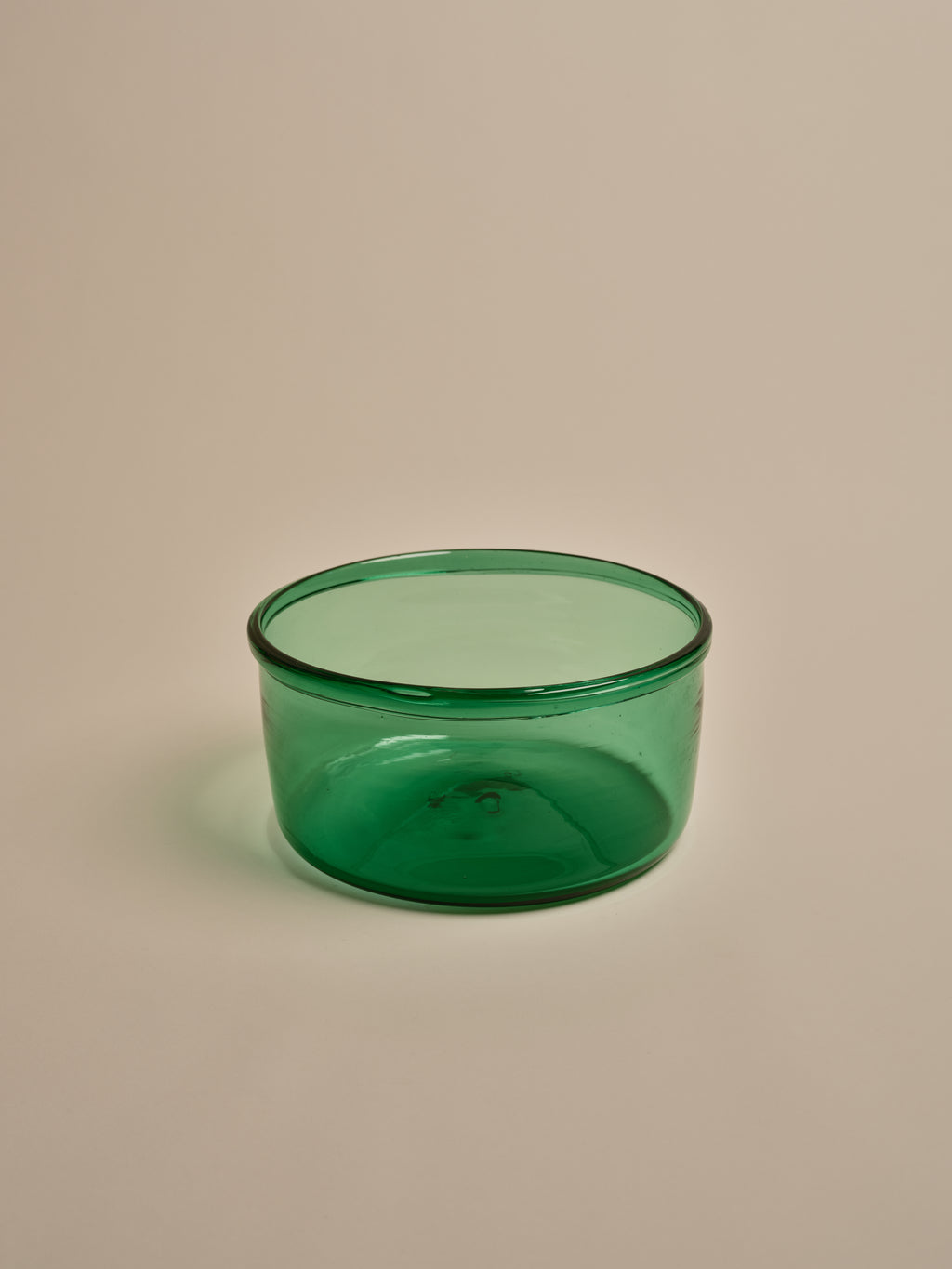 Green Glass Wine Cooler Large