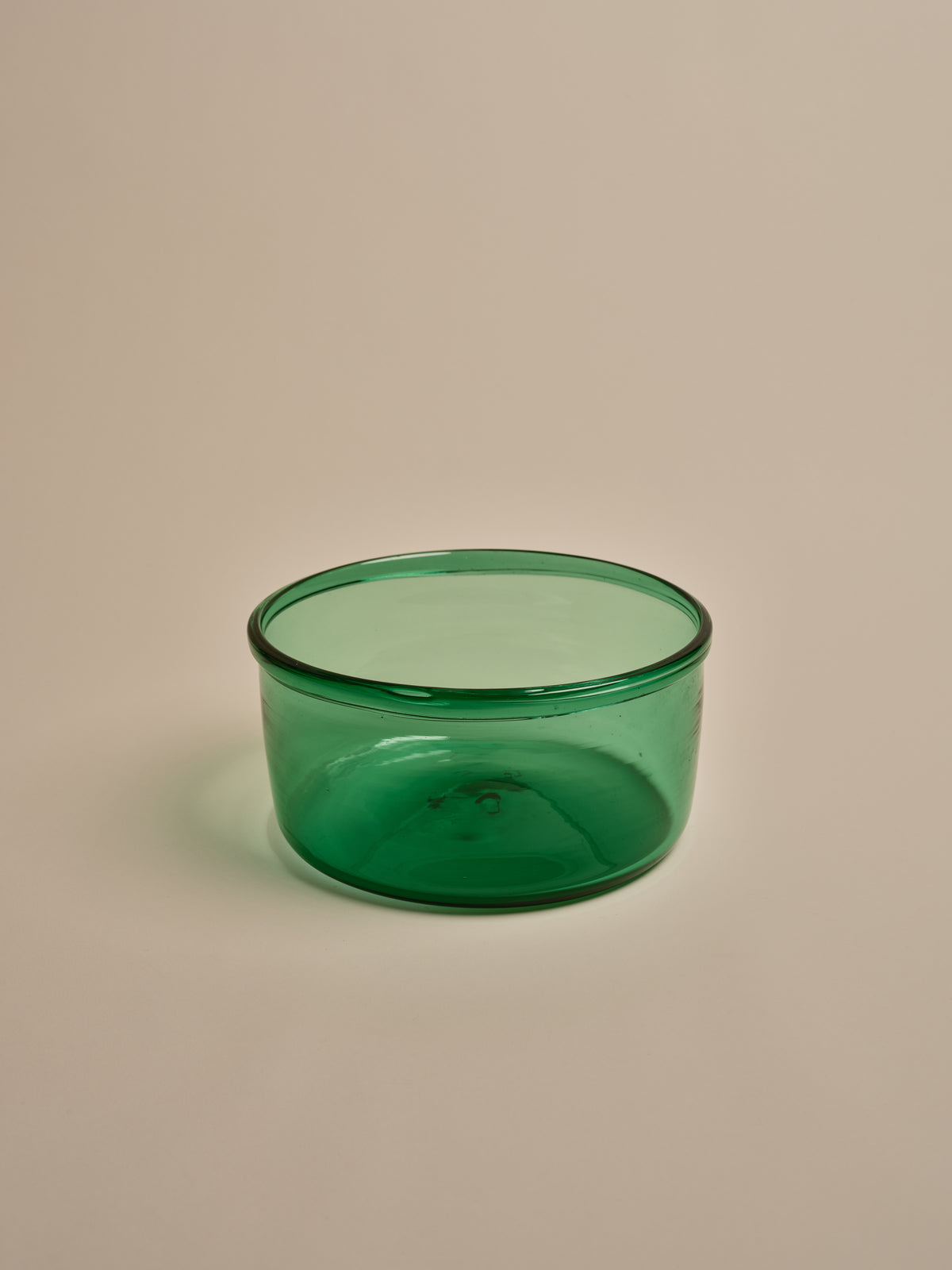 Green Glass Wine Cooler Large