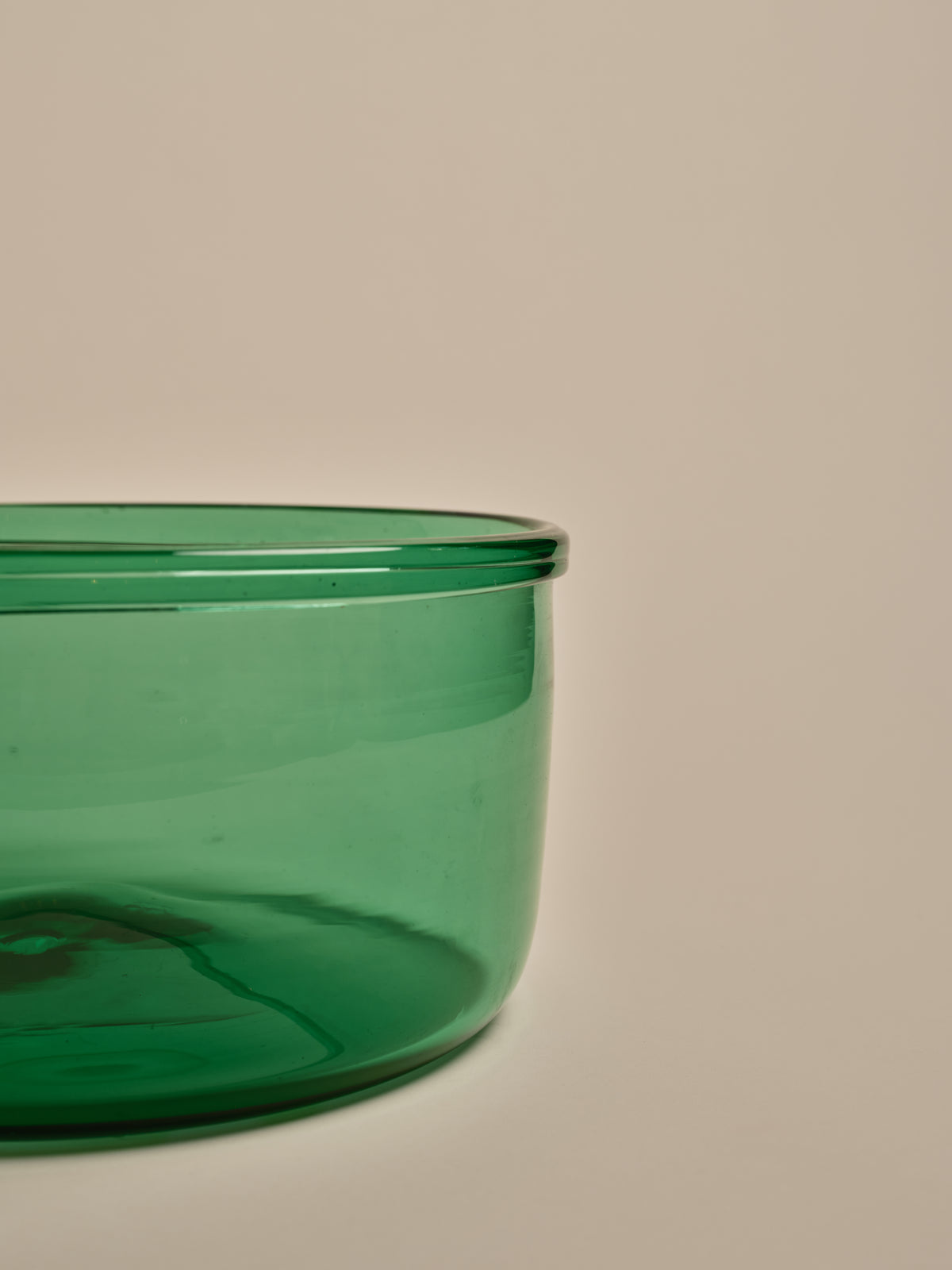 Green Glass Wine Cooler Large