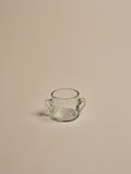 Clear Glass Bubble Trophy Pot