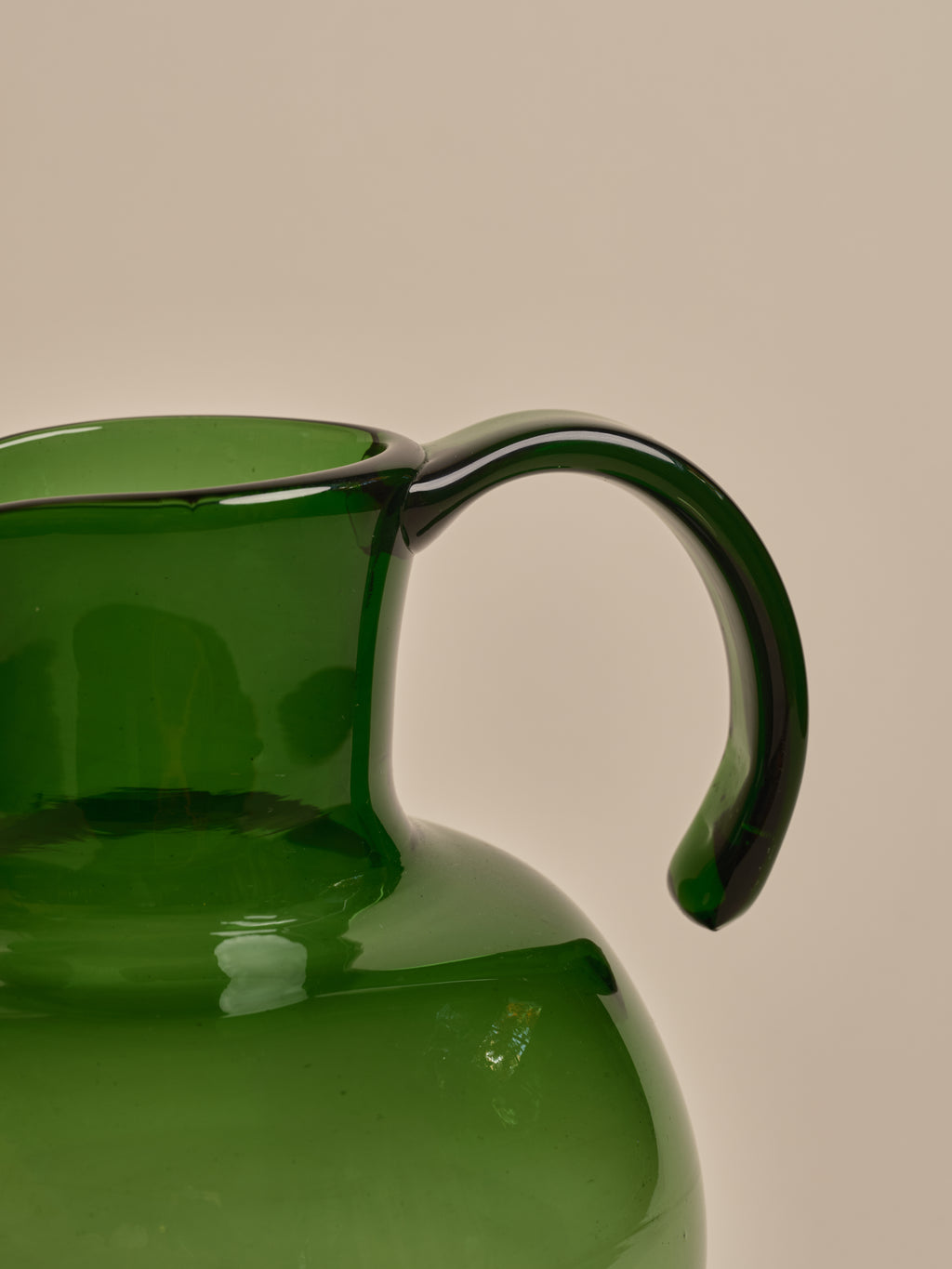 Vintage Green Empoli Jug