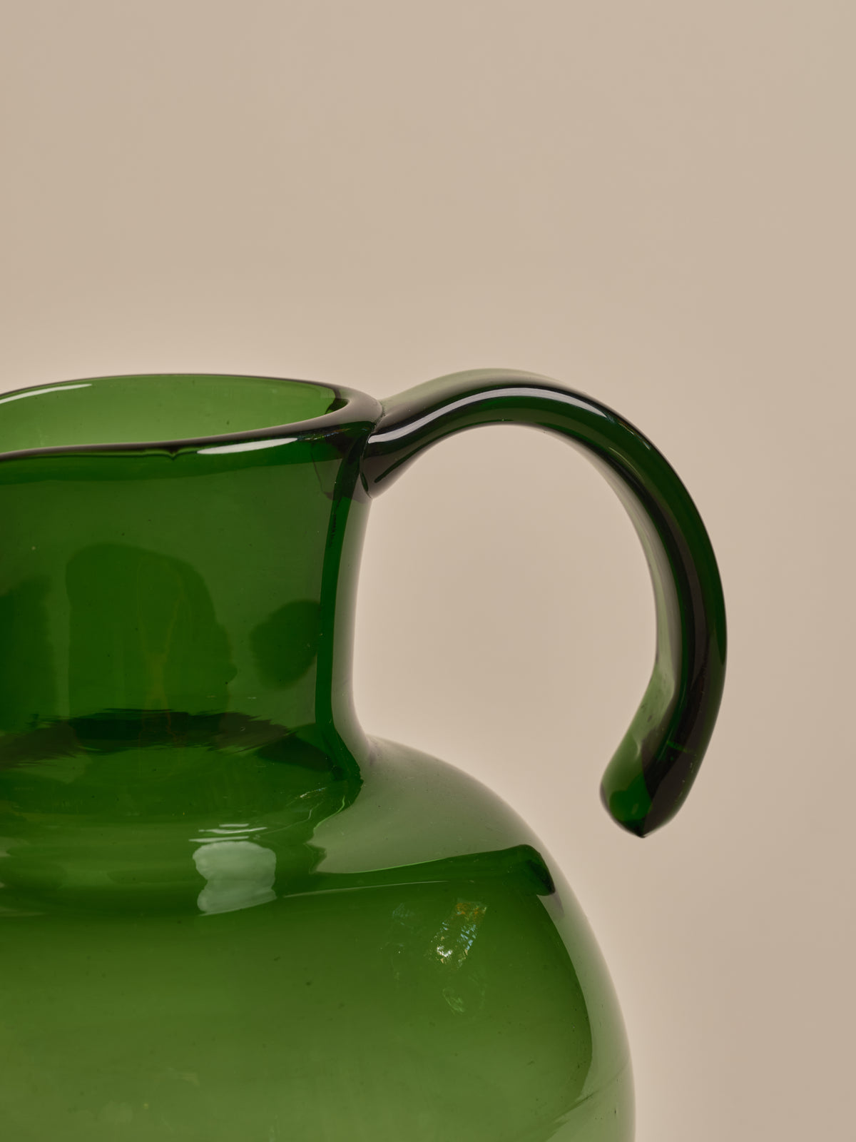 Vintage Green Empoli Jug