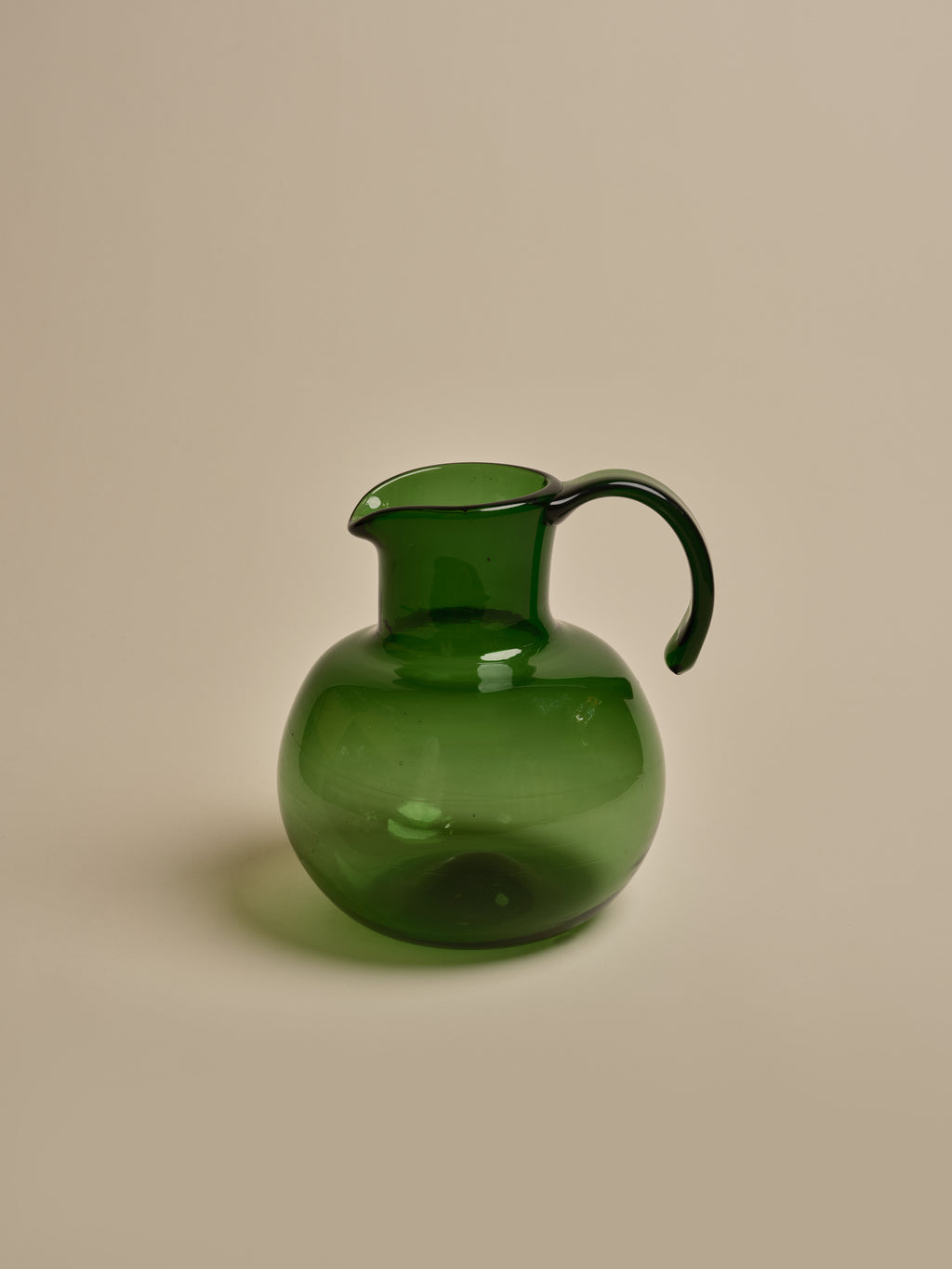 Vintage Green Empoli Jug