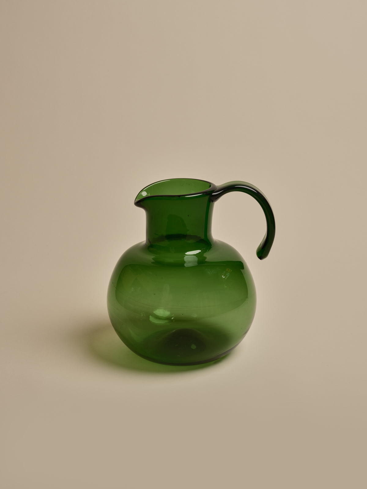 Vintage Green Empoli Jug