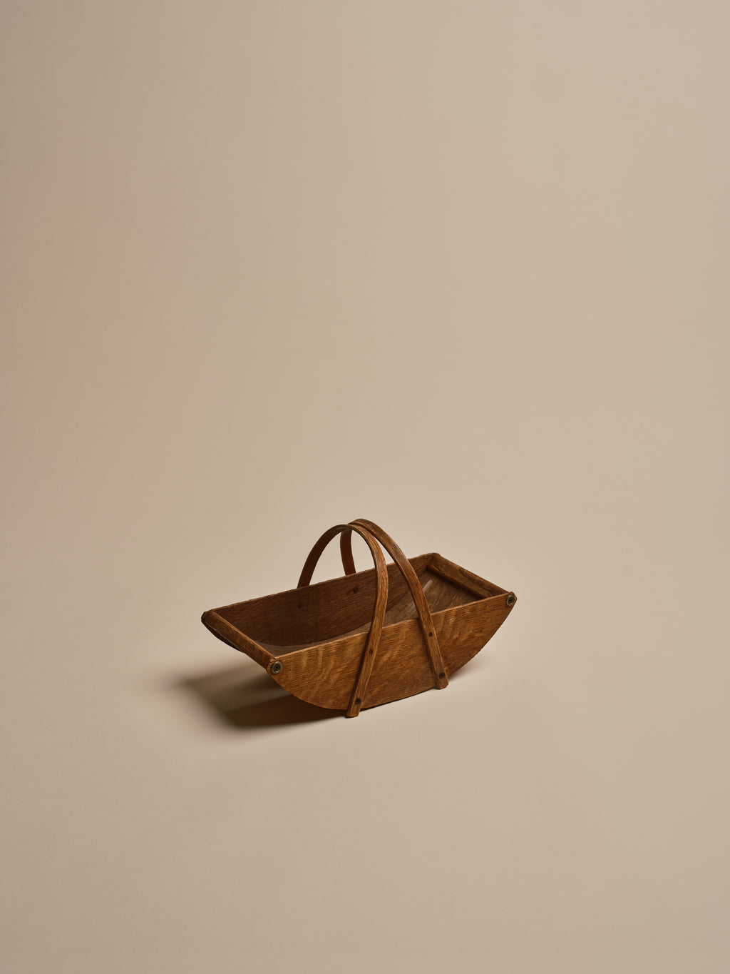 Vintage Mini Wooden Trug Basket