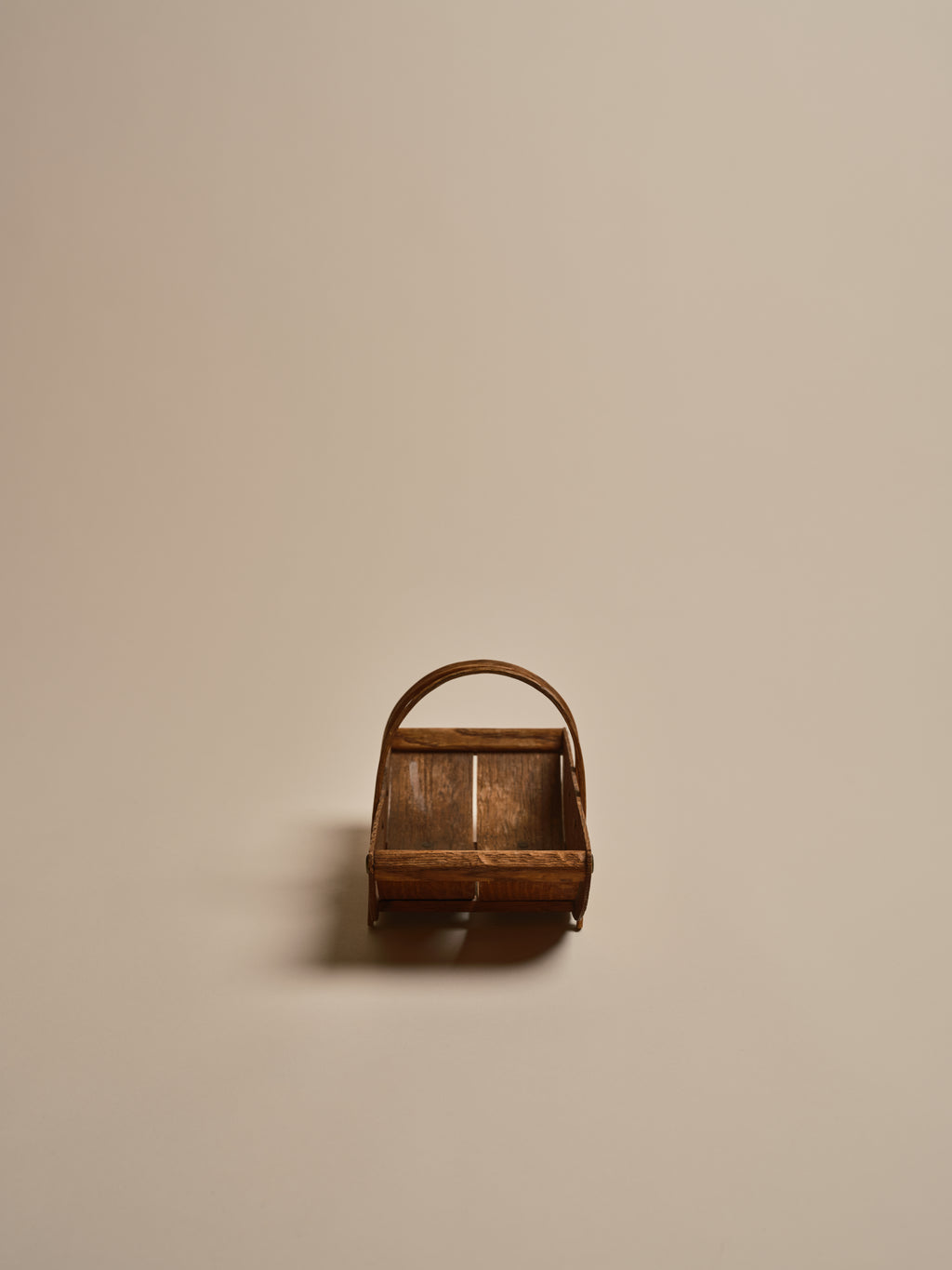 Vintage Mini Wooden Trug Basket