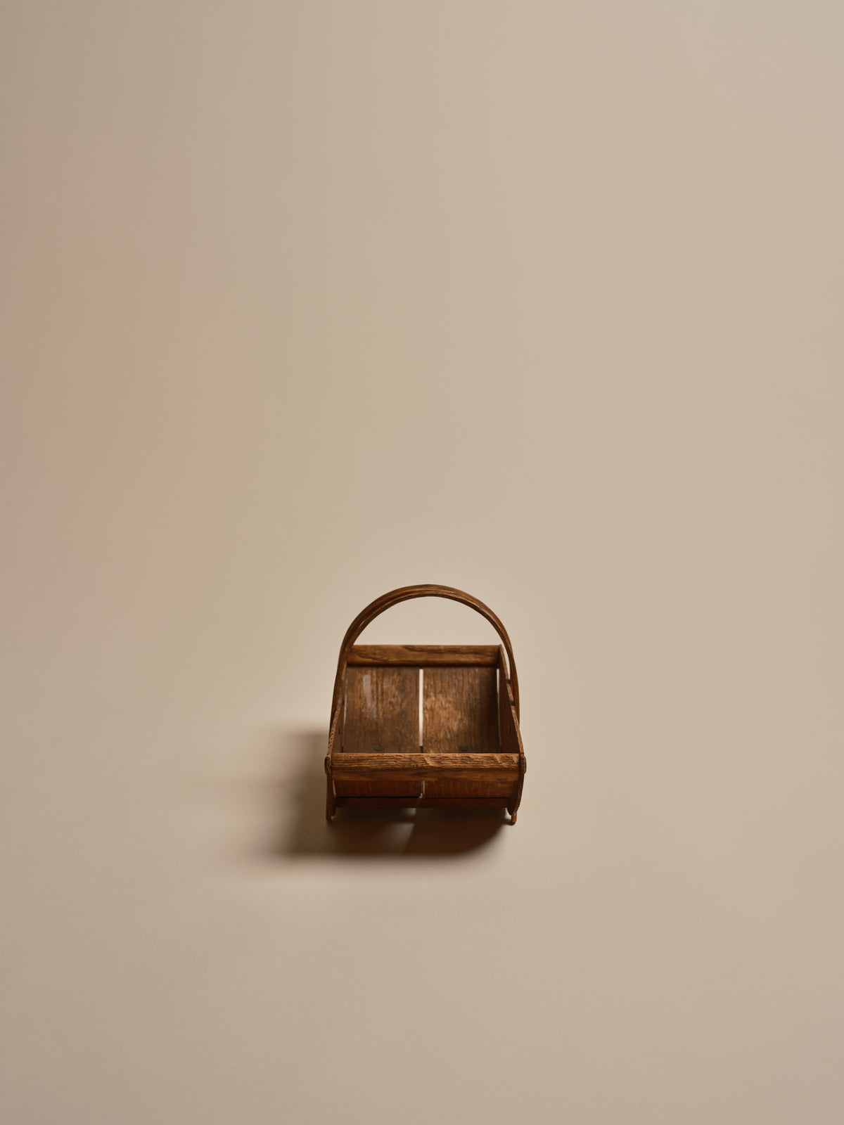 Vintage Mini Wooden Trug Basket