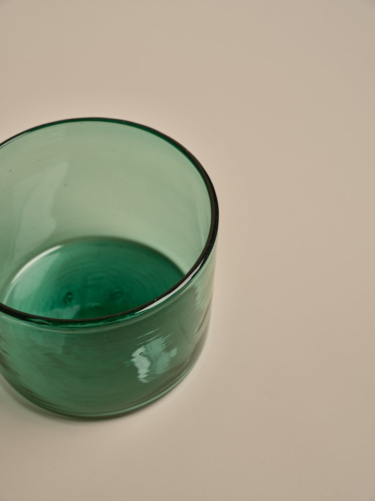 Green Glass Wine Cooler Medium
